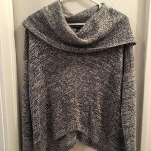 Express Oversized Gray X-Small Sweater
